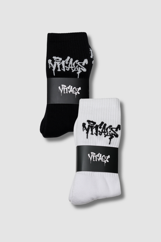 Streetwear Crew Socks 2-Pack