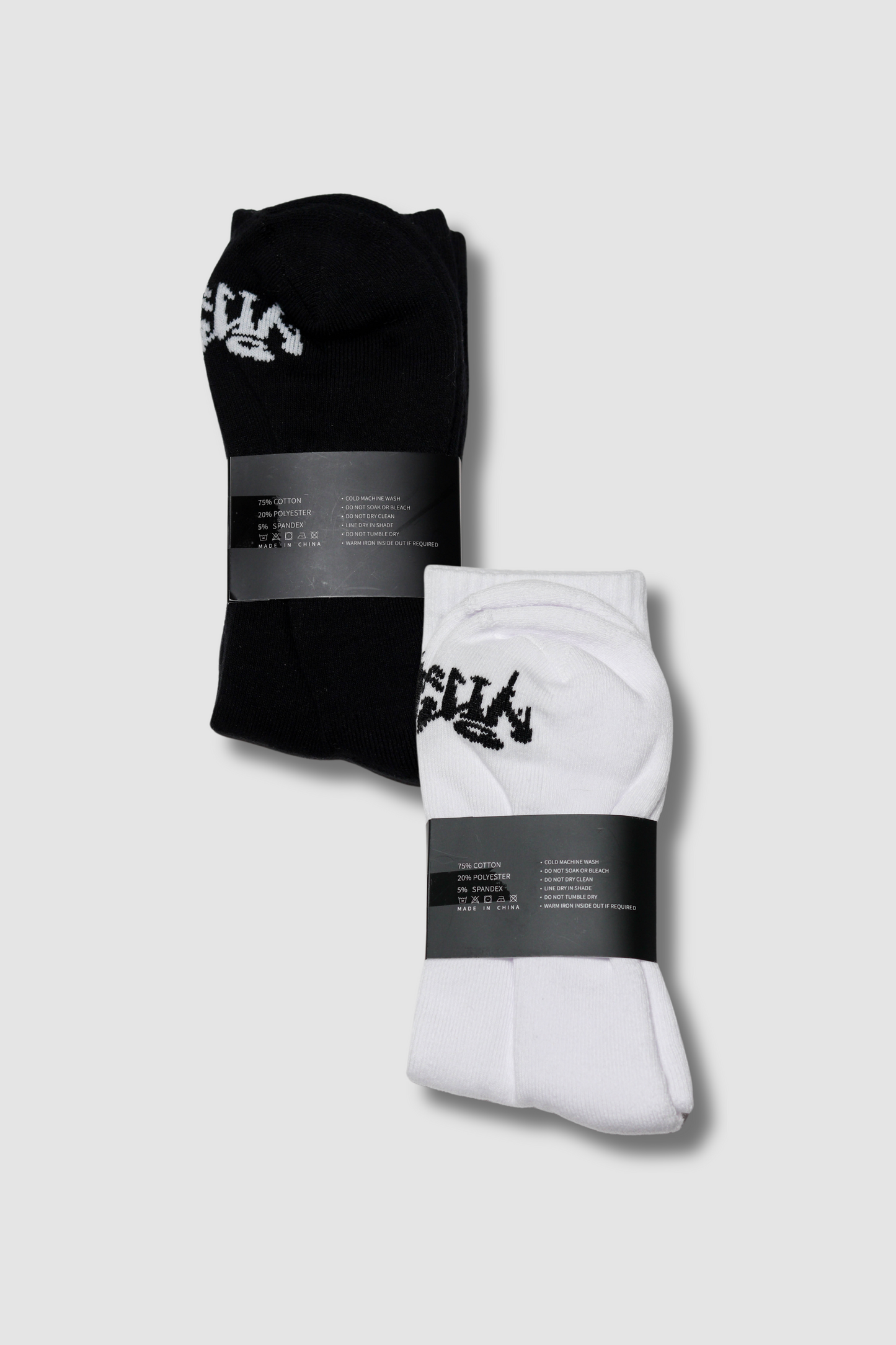 Streetwear Crew Socks 2-Pack